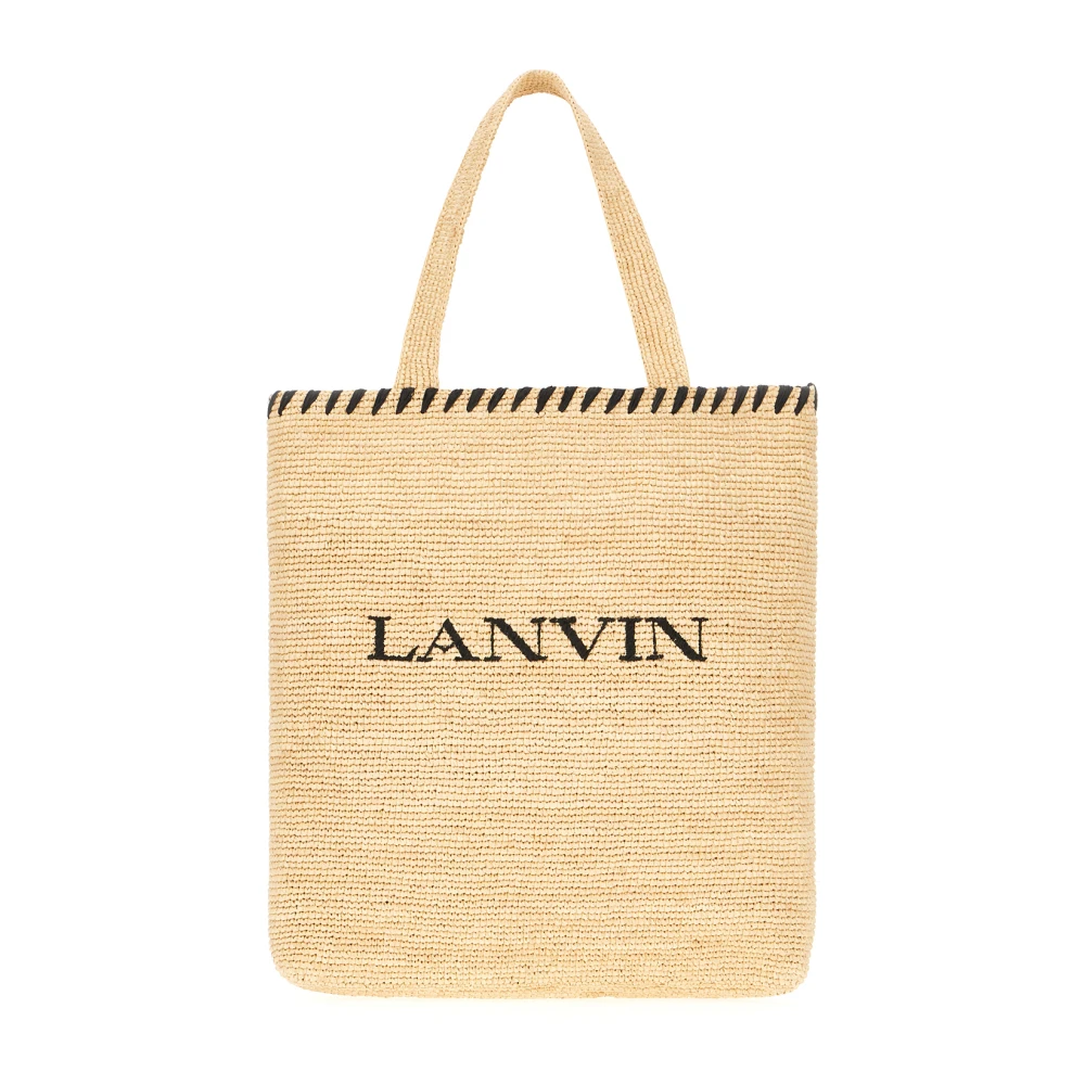 Lanvin - Bags > Tote Bags - Beige - Lanvin - Modalova