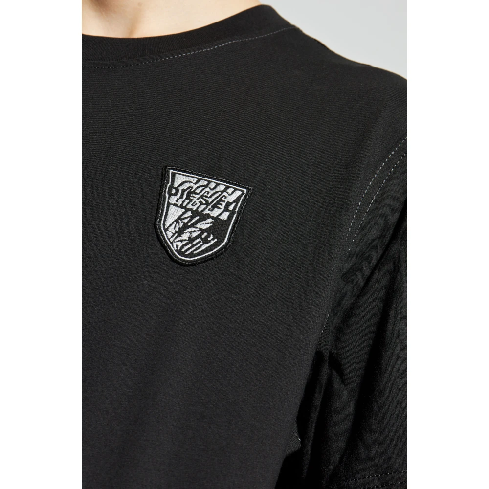 Diesel T-shirt T-Adjust-K11 Black Heren
