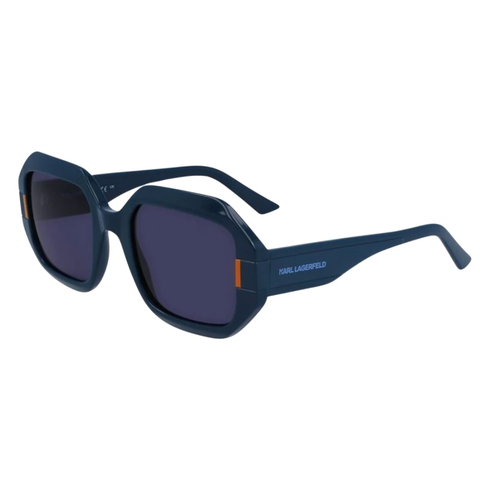 Karl Lagerfeld Women's Blue Sunglasses, 53 Mm, Sunglasses
