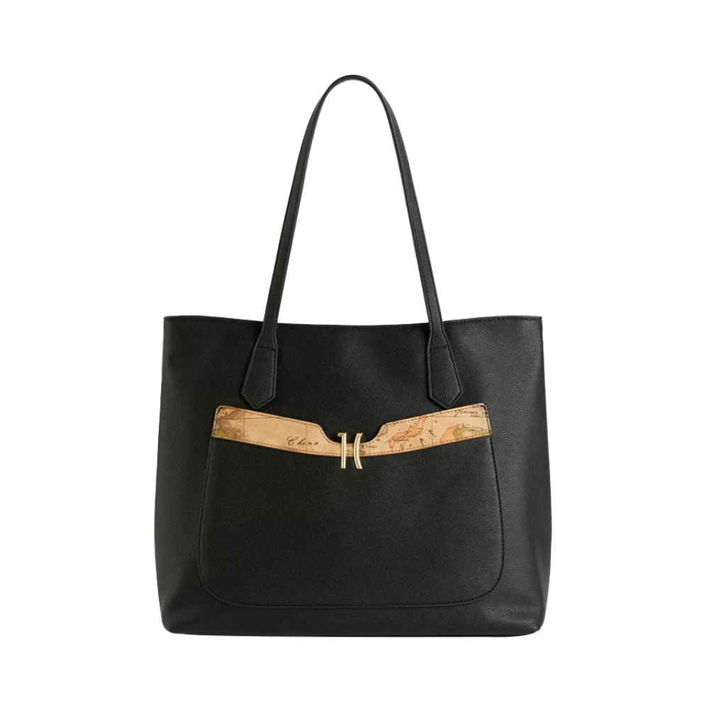 Alviero Martini 1a Classe Zwarte Polyethyleen Handtas Dames Tassen Black Dames