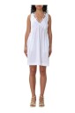 elegante-robe-sans-manches-en-coton-a-col-en-v