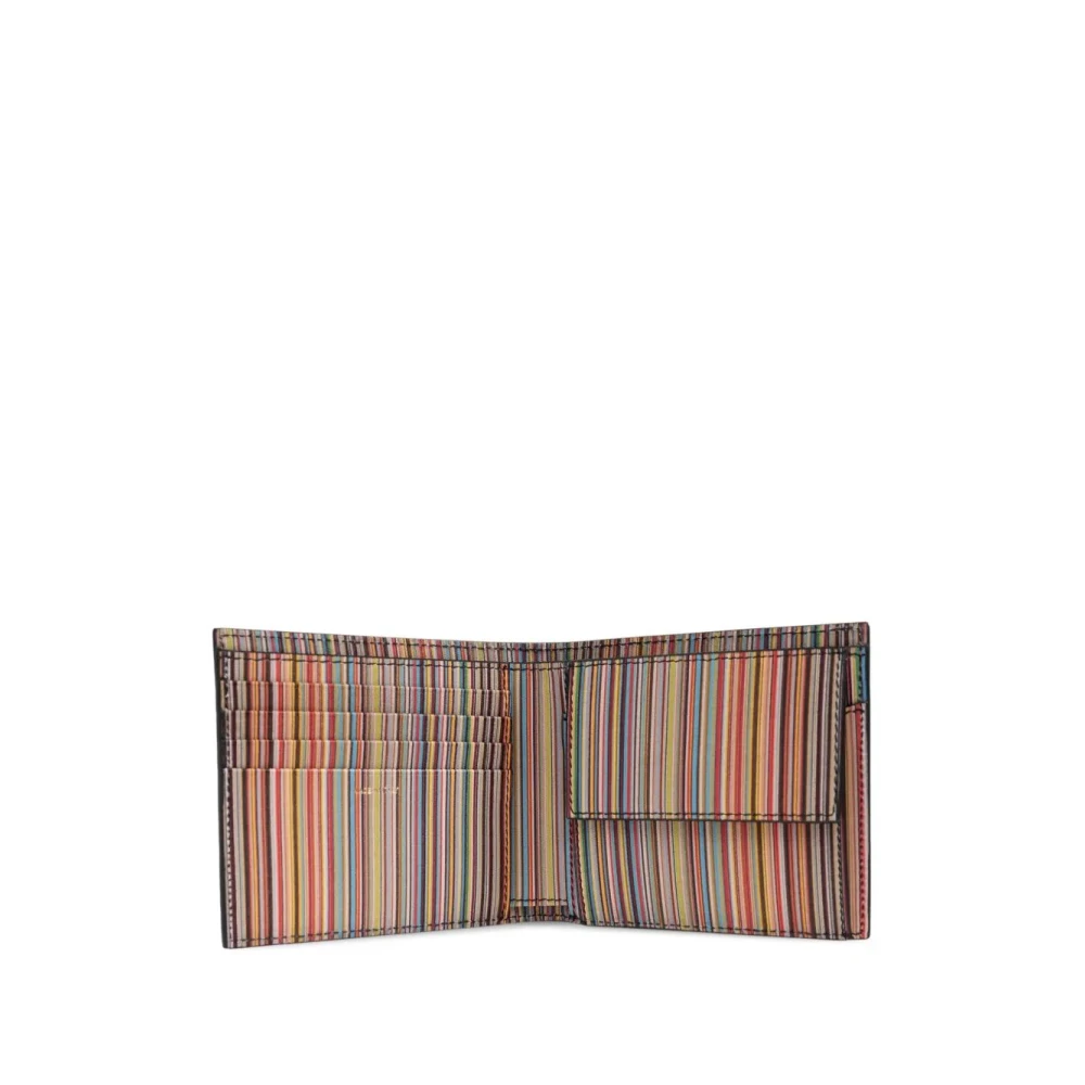 PS By Paul Smith Klassieke Herenportemonnee met Muntvak Black Heren
