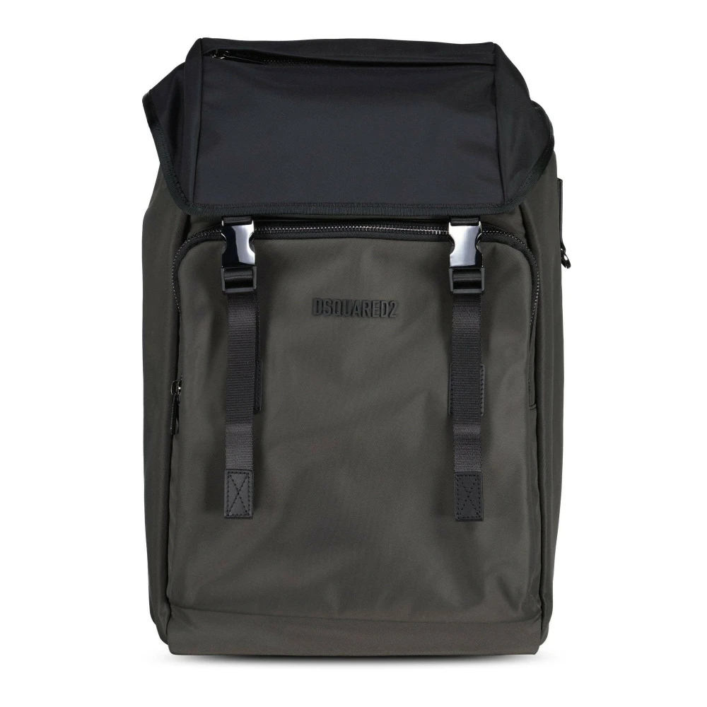 Dsquared2 Backpacks Green Unisex
