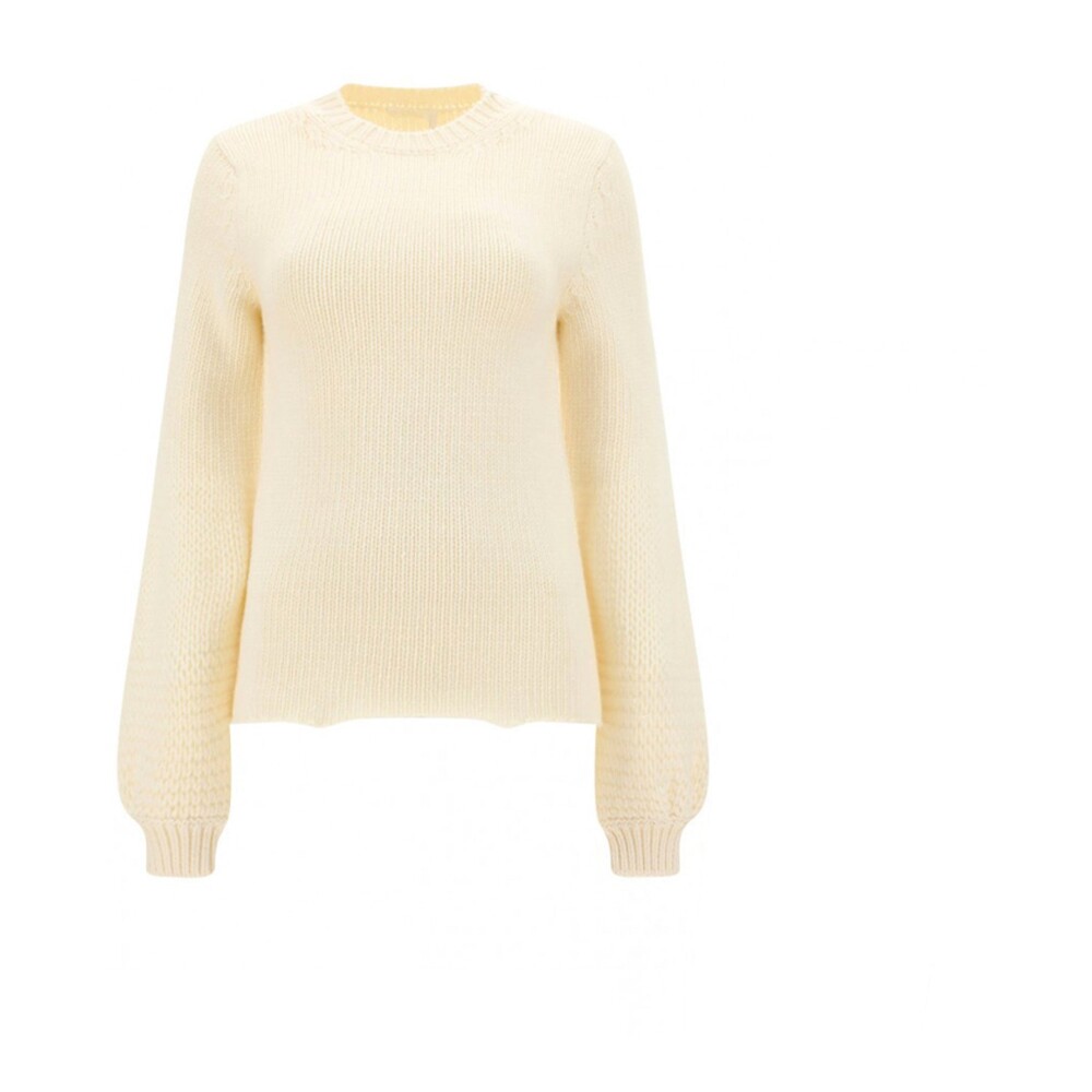 Witte discount cashmere trui