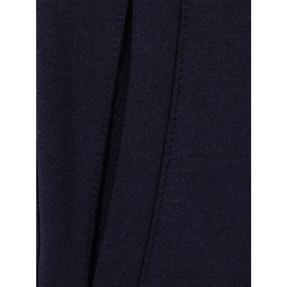 BRUNELLO CUCINELLI Blauwe Katoen Kasjmier Blend Trainingsbroek Blue Heren