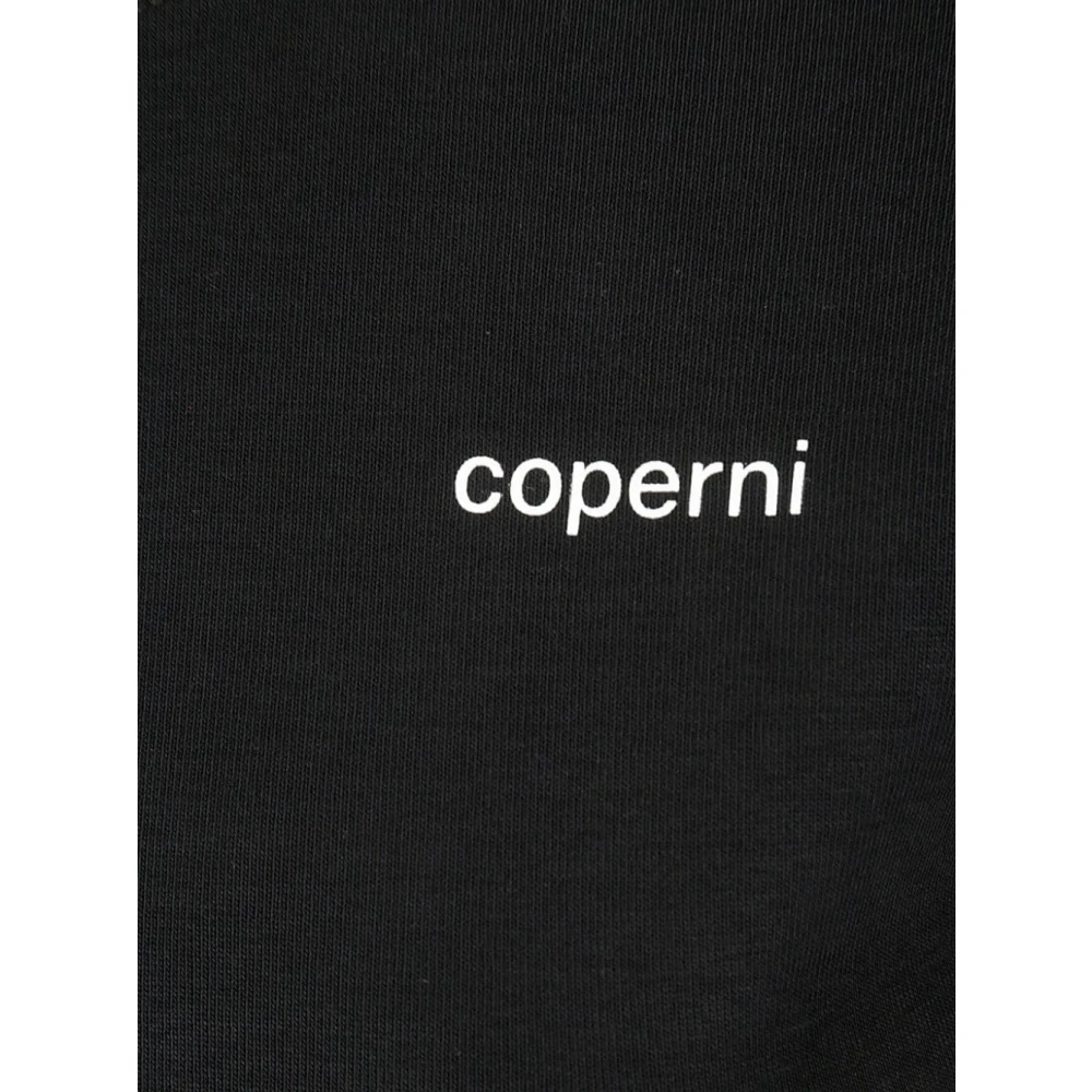 Coperni Zwarte T-shirts en Polos Black Dames