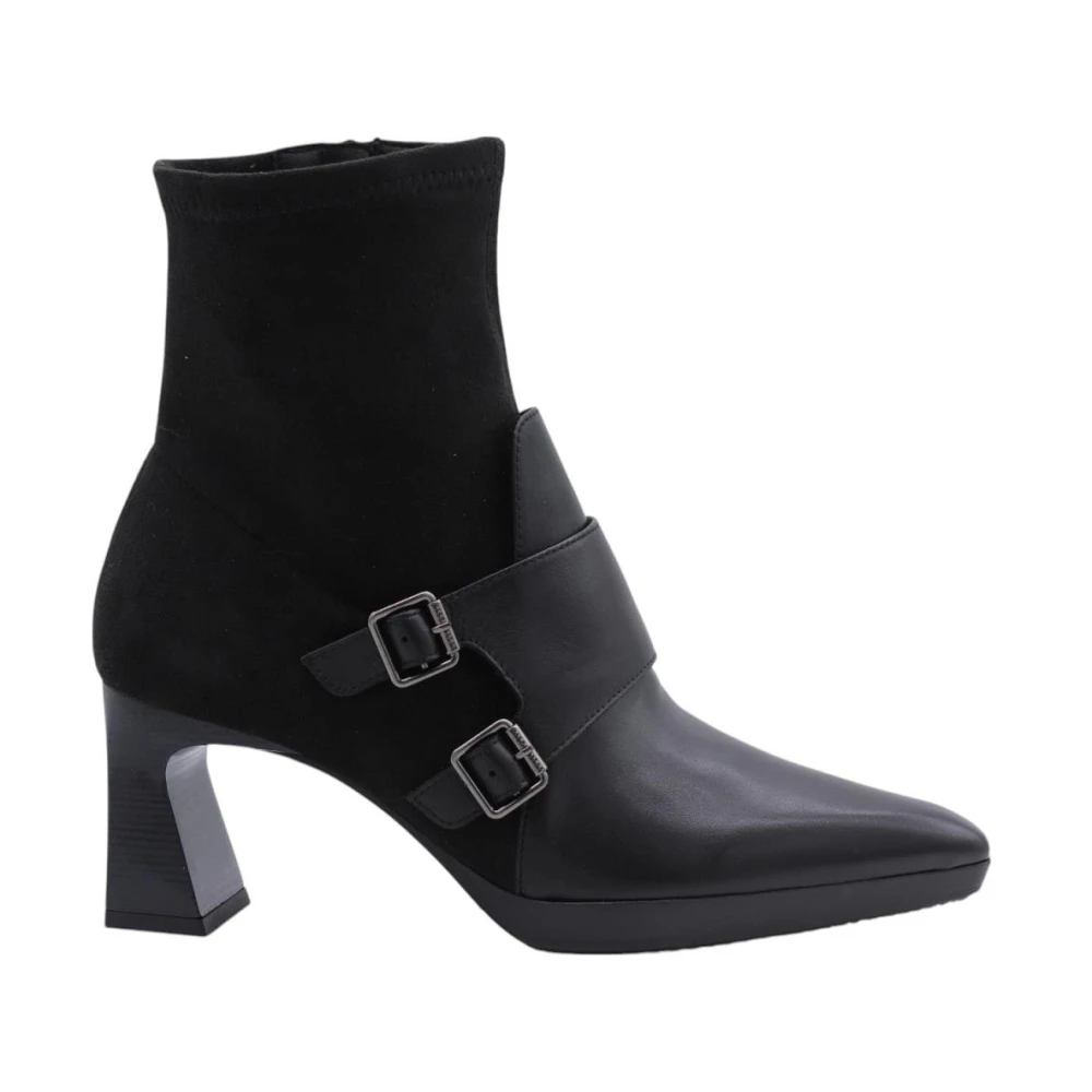 Hispanitas Black Heeled Boots, Female, 3 Uk, Alford Ankle Boots