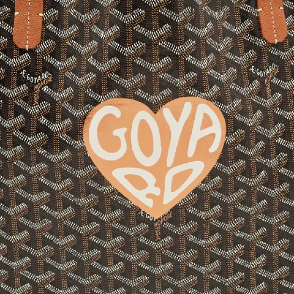 Goyard Vintage Pre-owned Leather totes Brown Dames