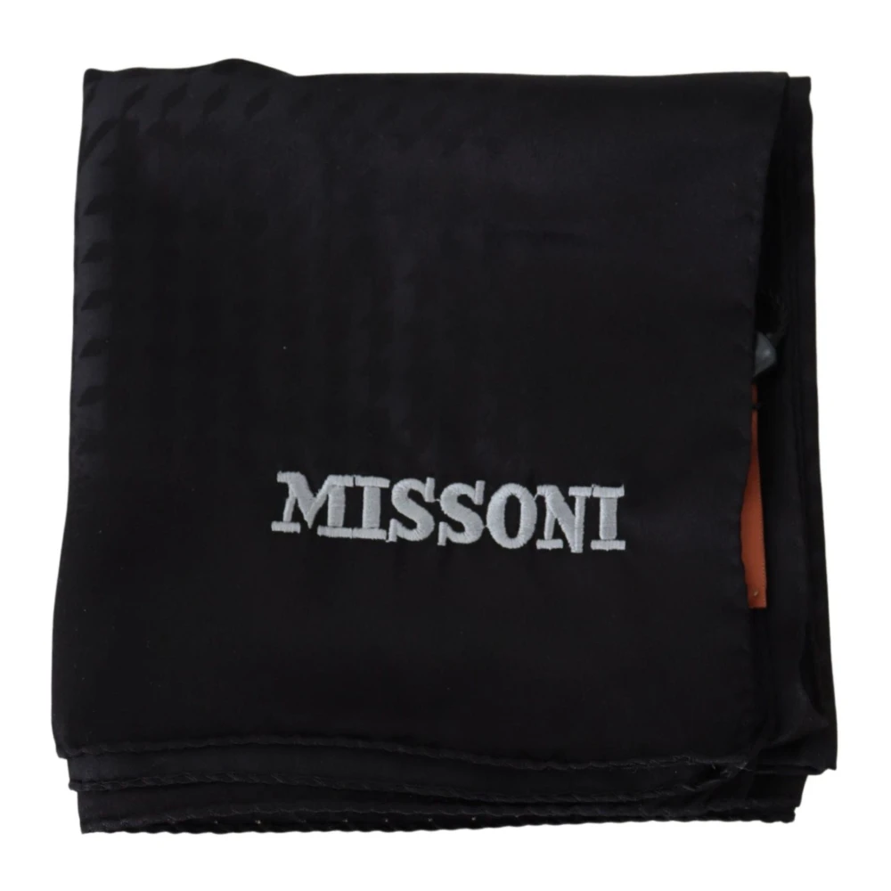 Missoni Unisex Black Winter Scarves, One Size, Neck Wrap Shawl Scarf