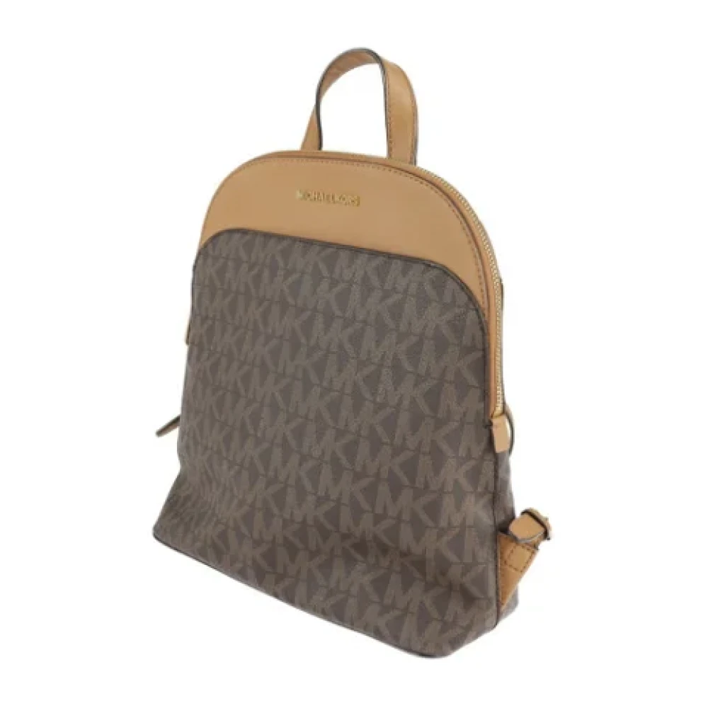 Michael Kors Pre-owned Fabric backpacks Brown Dames