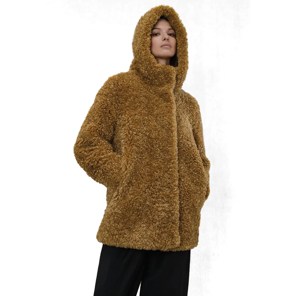 RRD Sherpa Hoodie Jas Gray Dames