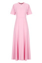 robe-rose-en-coton-avec-logo