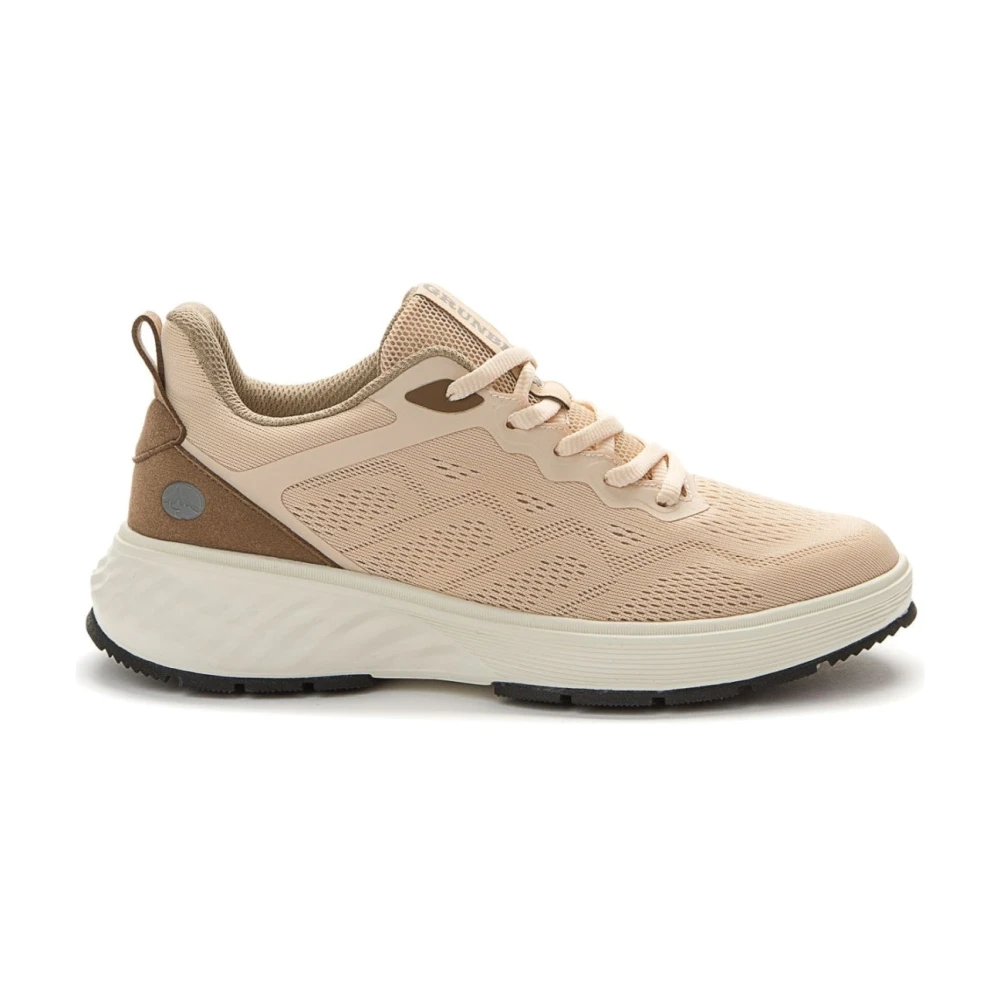 Grunberg Women's Pink Sneakers, 8 Uk, Closed Trainers