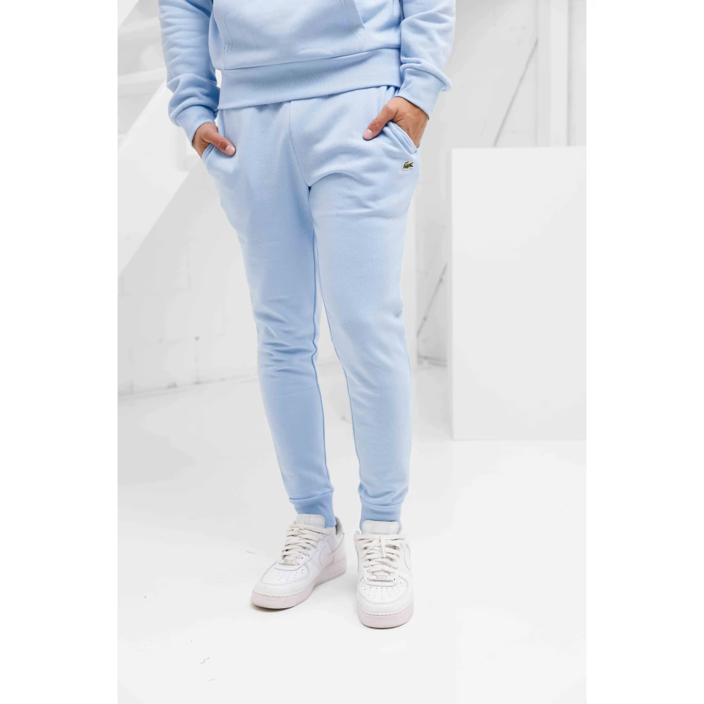 Lacoste Hoodie Trainingspak Blue Heren