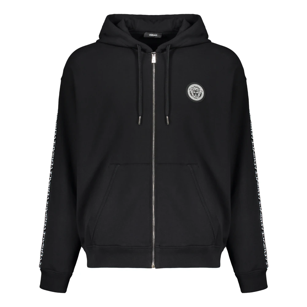 Sweatshirts & Hoodies > Zip-throughs - - Versace - Modalova