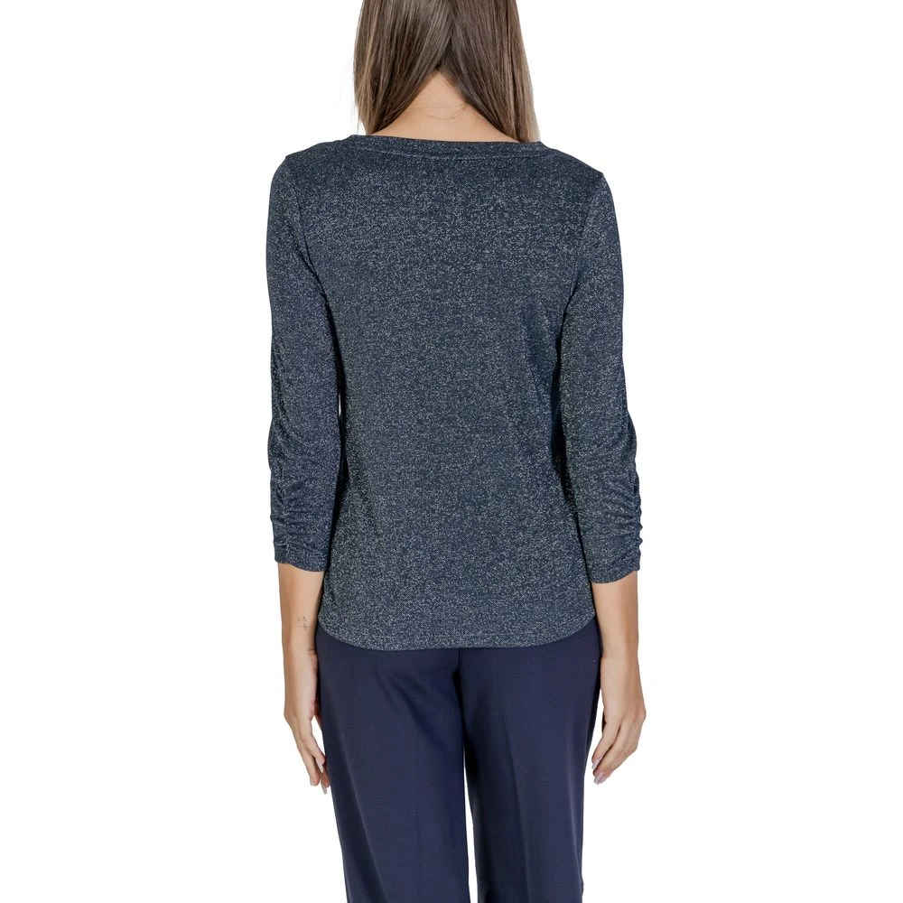 Street One Blauw Dames T-shirt Herfst Winter Collectie Blue Dames