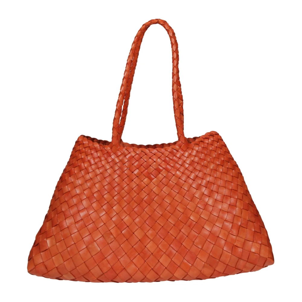 Dragon Diffusion Stijlvolle Leren Tas Orange Dames