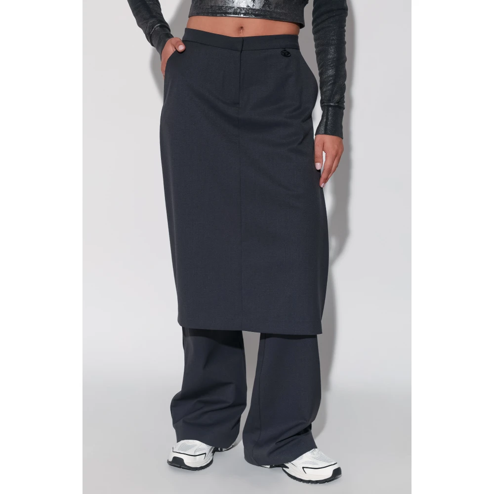 Diesel Rok-broek P-Earl Gray Dames