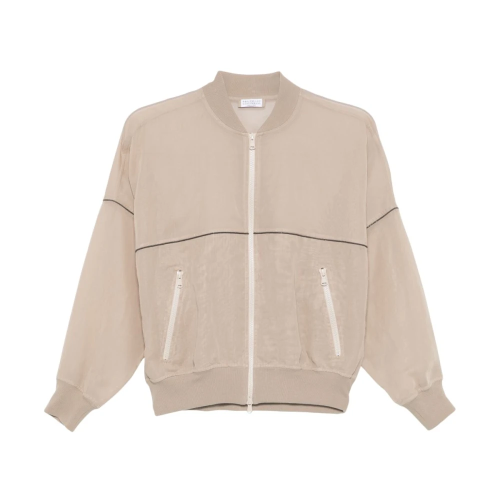 Jackets > Bomber Jackets - - Brunello Cucinelli - Modalova