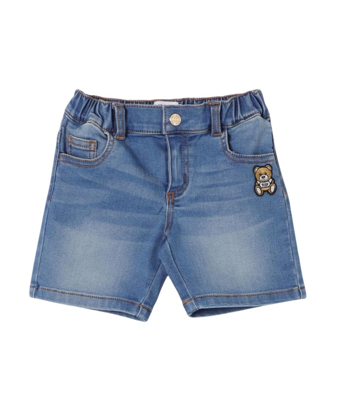 short-en-denim-avec-patch-teddy-bear