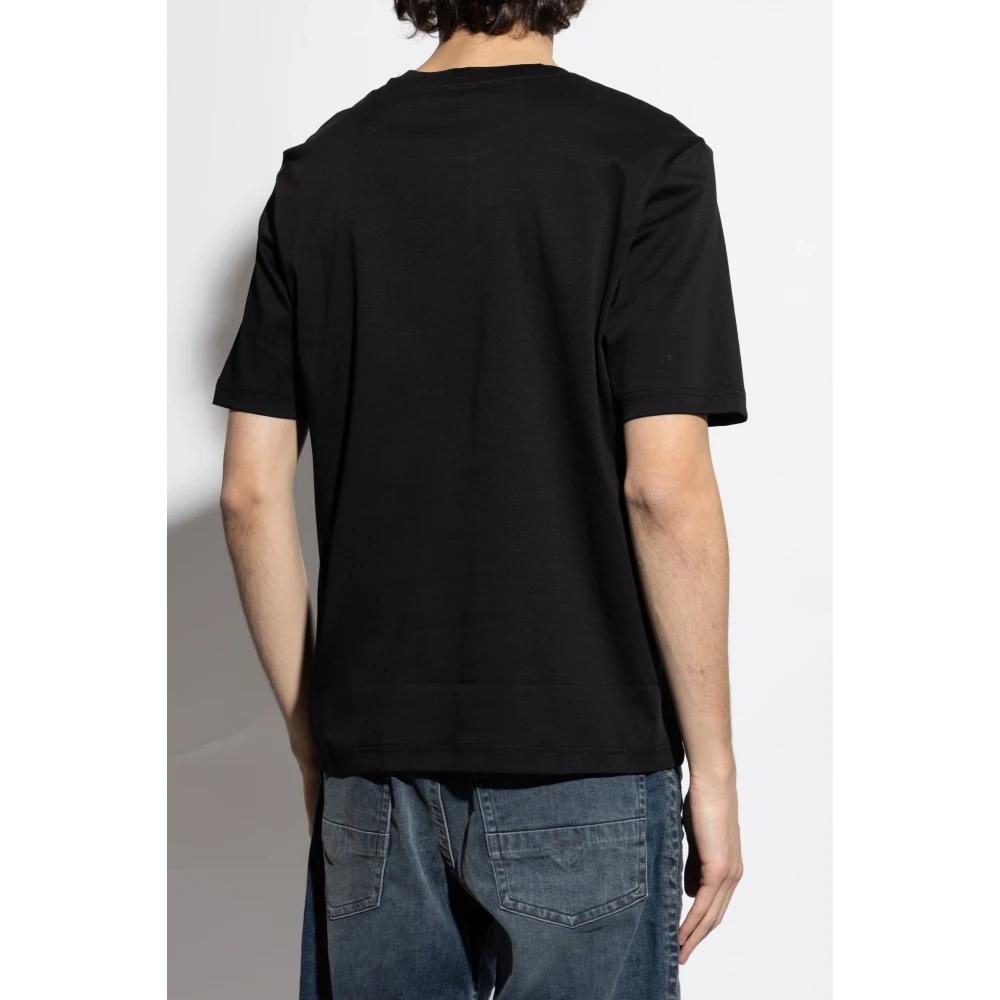 Diesel T-shirt T-Matusz-R2 Black Heren