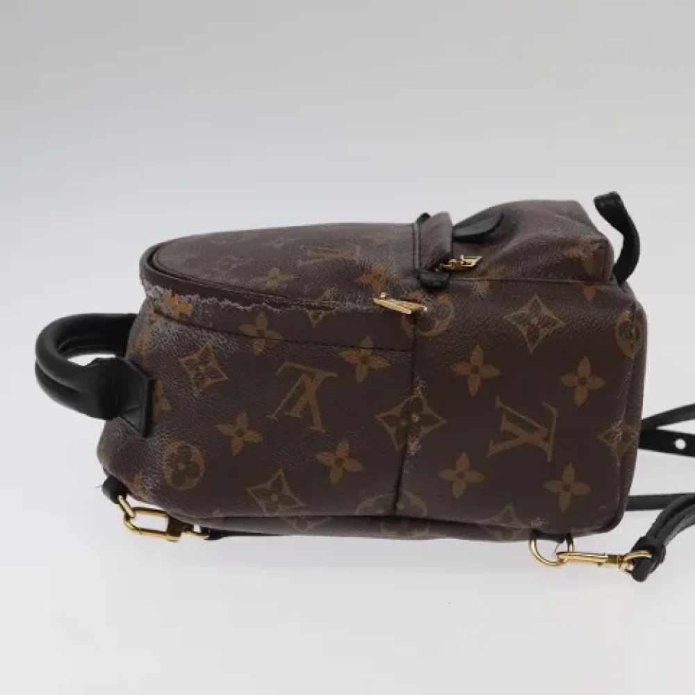 Louis Vuitton Vintage Pre-owned Canvas backpacks Brown Dames