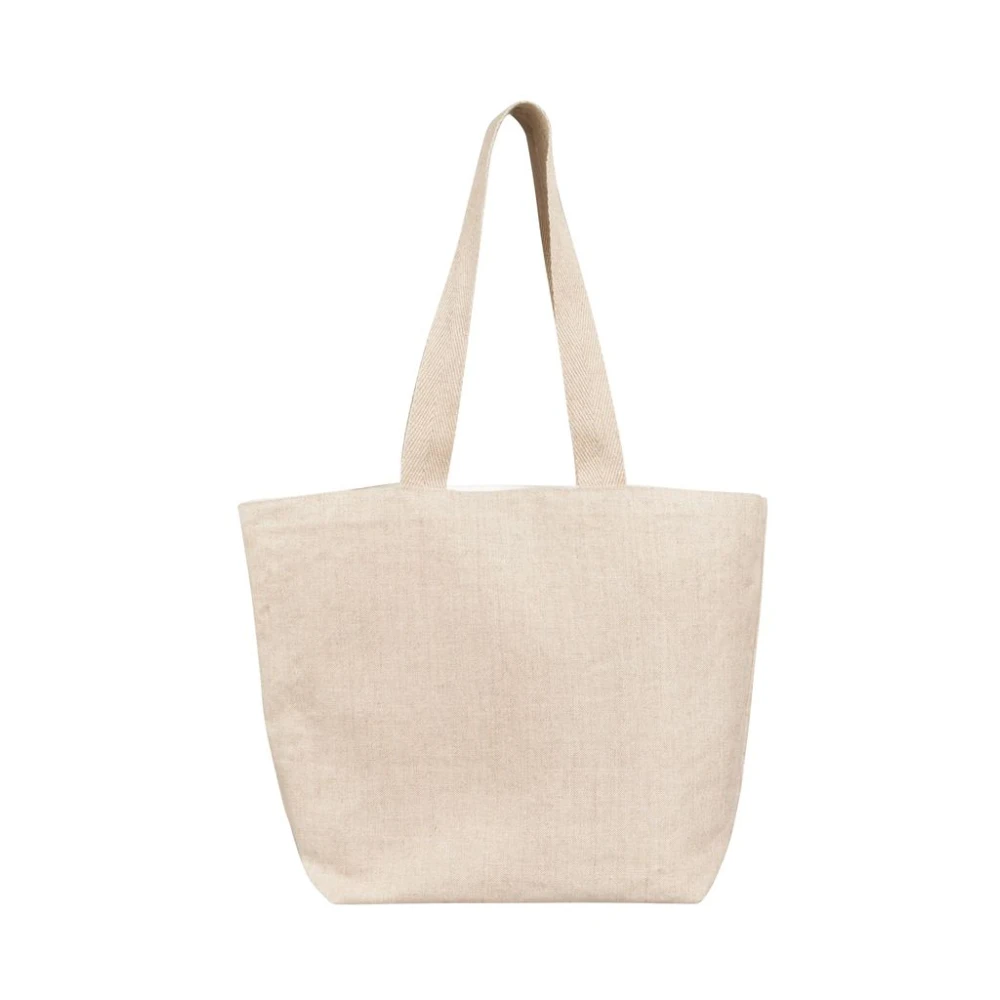 Ines De La Fressange Paris Winkel tas Lila ecru White Dames