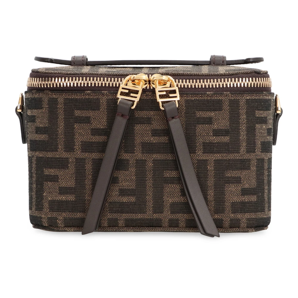 Fendi Women's Brown Vanity Mini-Bag - Handbags - One Size - Bags