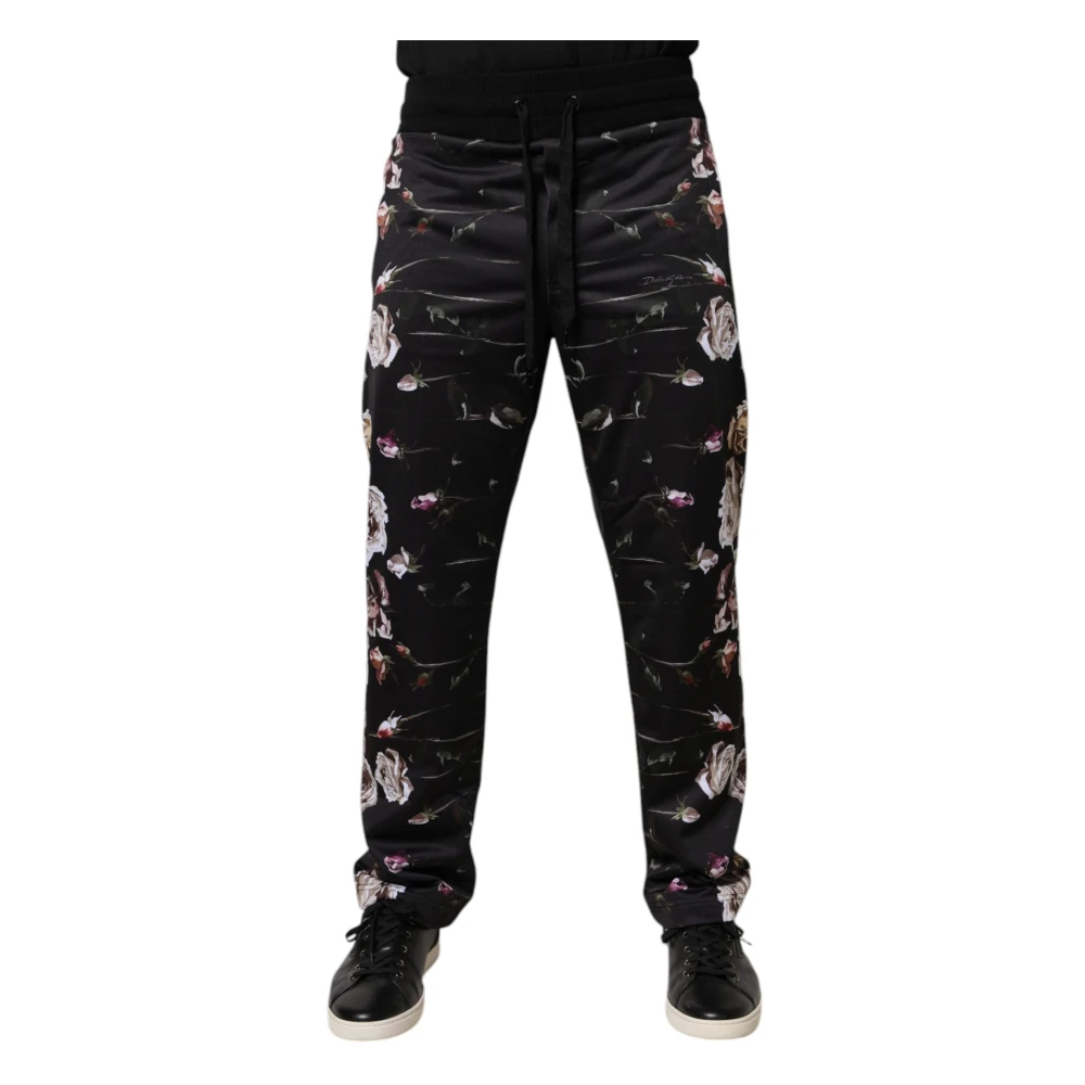 Dolce & Gabbana Uomo Nero Pantaloni, 2XL, New,