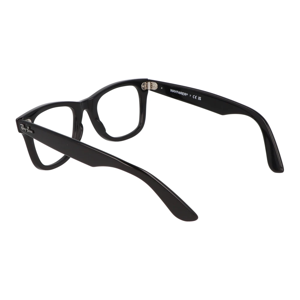 Ray-Ban Vierkante montuur bril Black Unisex