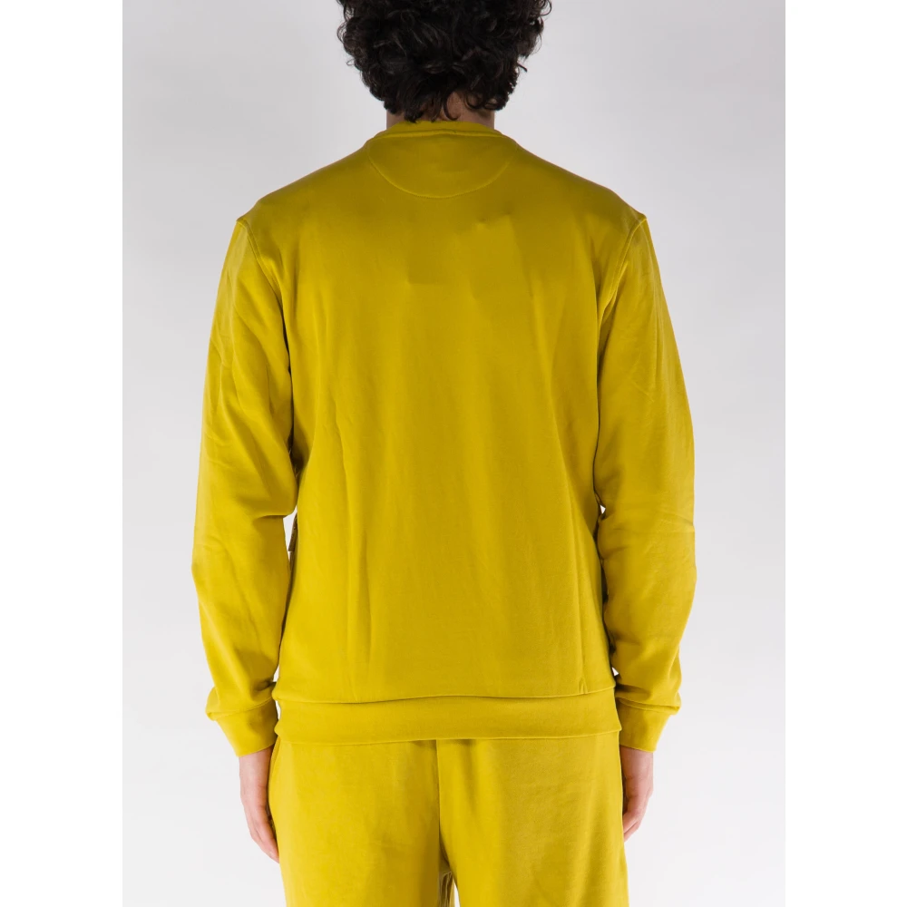 Ciesse Piumini Stijlvolle Fleece Sweater Yellow Heren