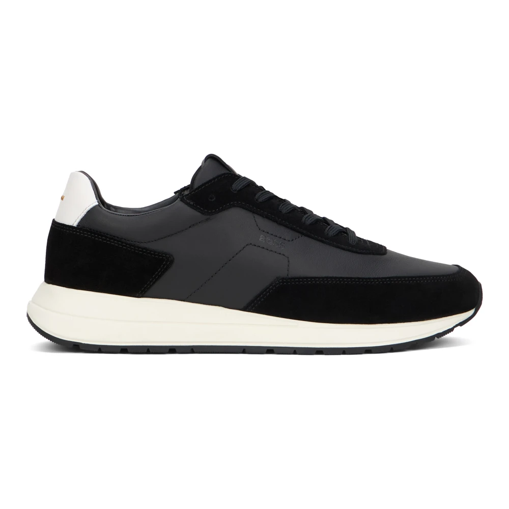 Hugo Men's Black Sneakers, 11 Uk, Vinston Low-Top Trainers