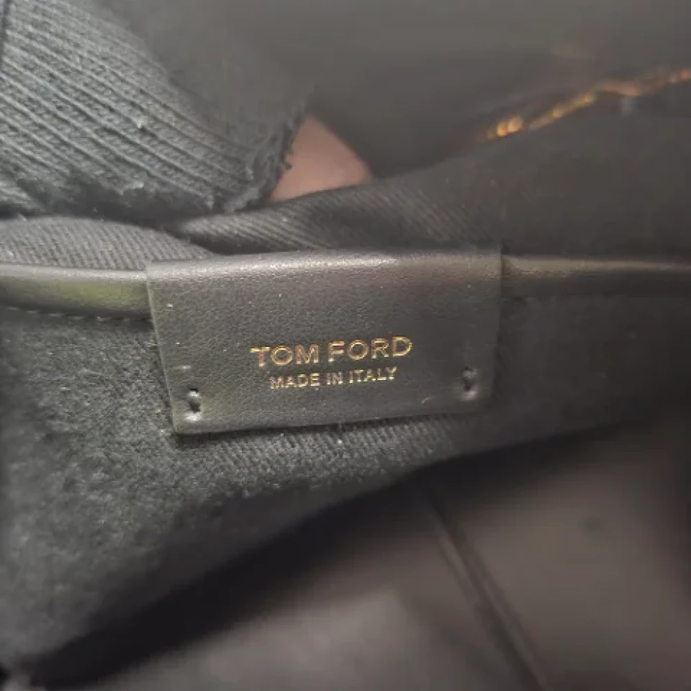 Tom Ford Pre-owned Leather shoulder-bags Black Heren