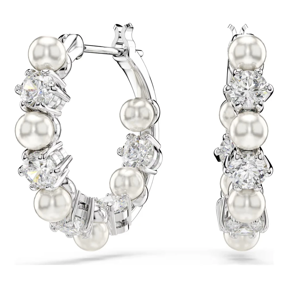 Swarovski Matrix Drop Earrings Accessories Mujer Gris 