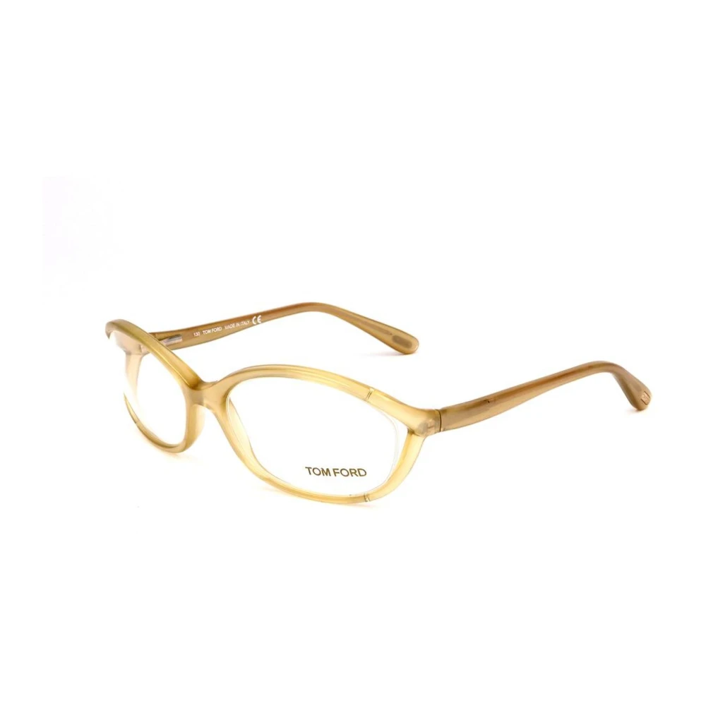 Tom Ford Gele Acetaatframes voor Vrouwen Yellow Dames