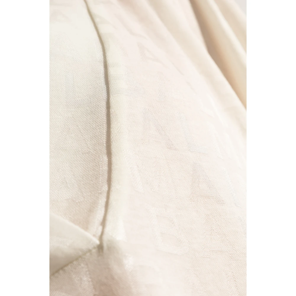 Balmain Korte strandjurk White Dames