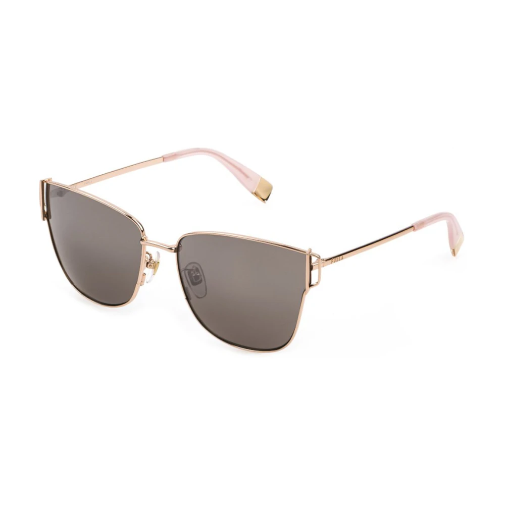 Furla Women's Yellow Sunglasses, 58 Mm, Stylish Sunglasses Sfu464 In 8Fcx