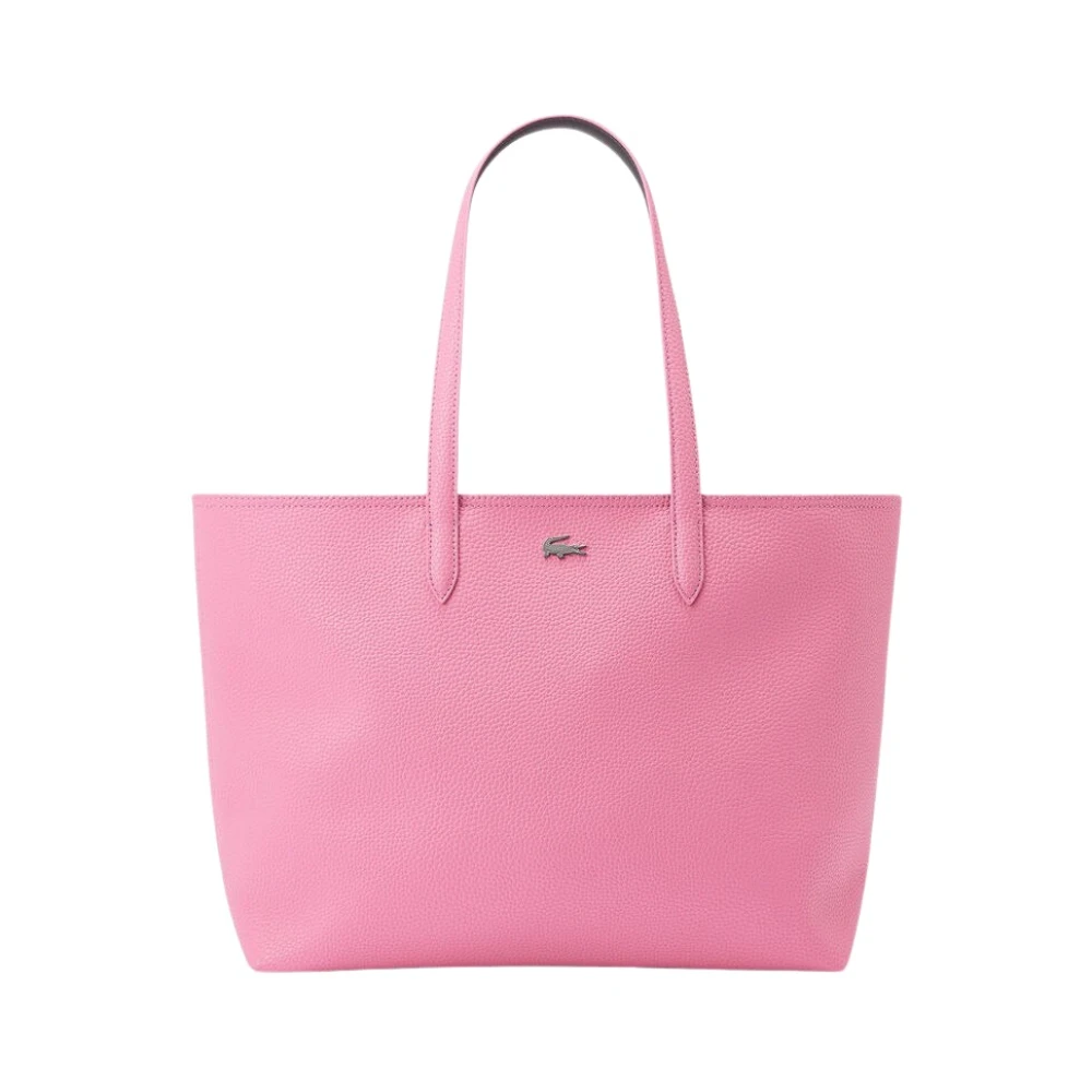 Lacoste Anna Shopper in Reseda Asphalt Pink Dames