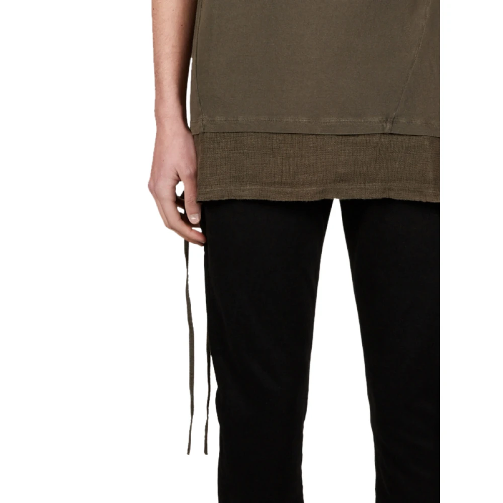Andrea Ya aqov Katoen Linnen Tank Top Green Dames