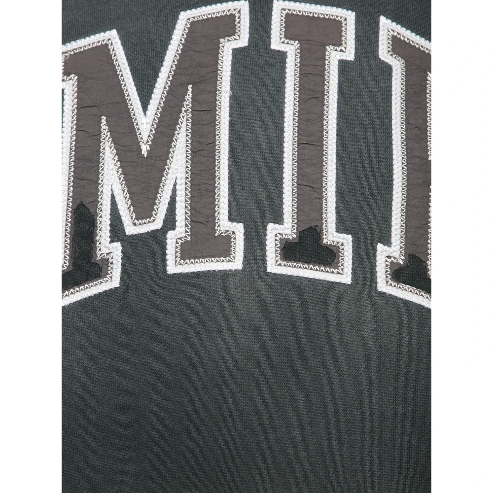 Amiri Zwarte Collegiale Hoodie Black Heren
