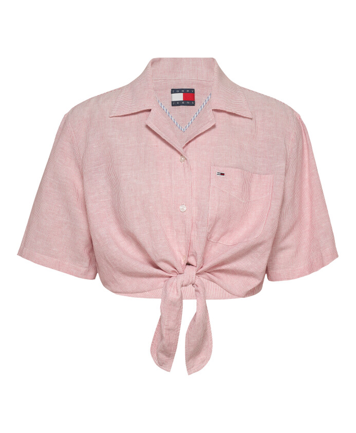 pink-short-sleeve-shirt-cuban-collar