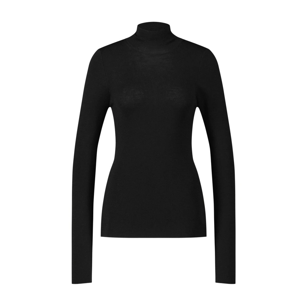 Etro Elegant Ull Turtleneck Tröja Black, Dam