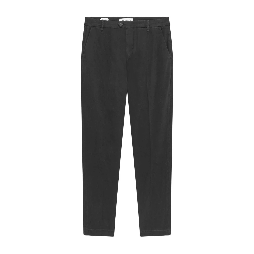 Roy Roger's Men's Black Conduit Chino Pant - Chinos - W38 - Trousers
