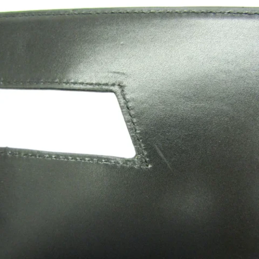Loewe Pre-owned Leather shoulder-bags Black Dames