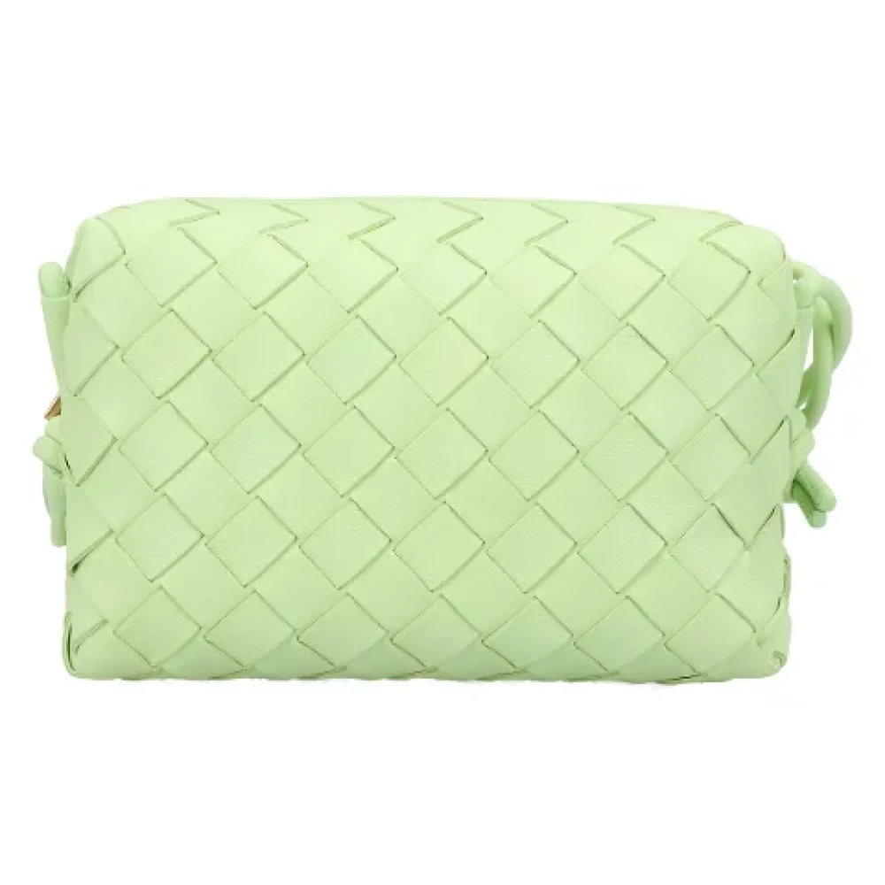 Bottega Veneta Leather shoulder-bags Green Dames