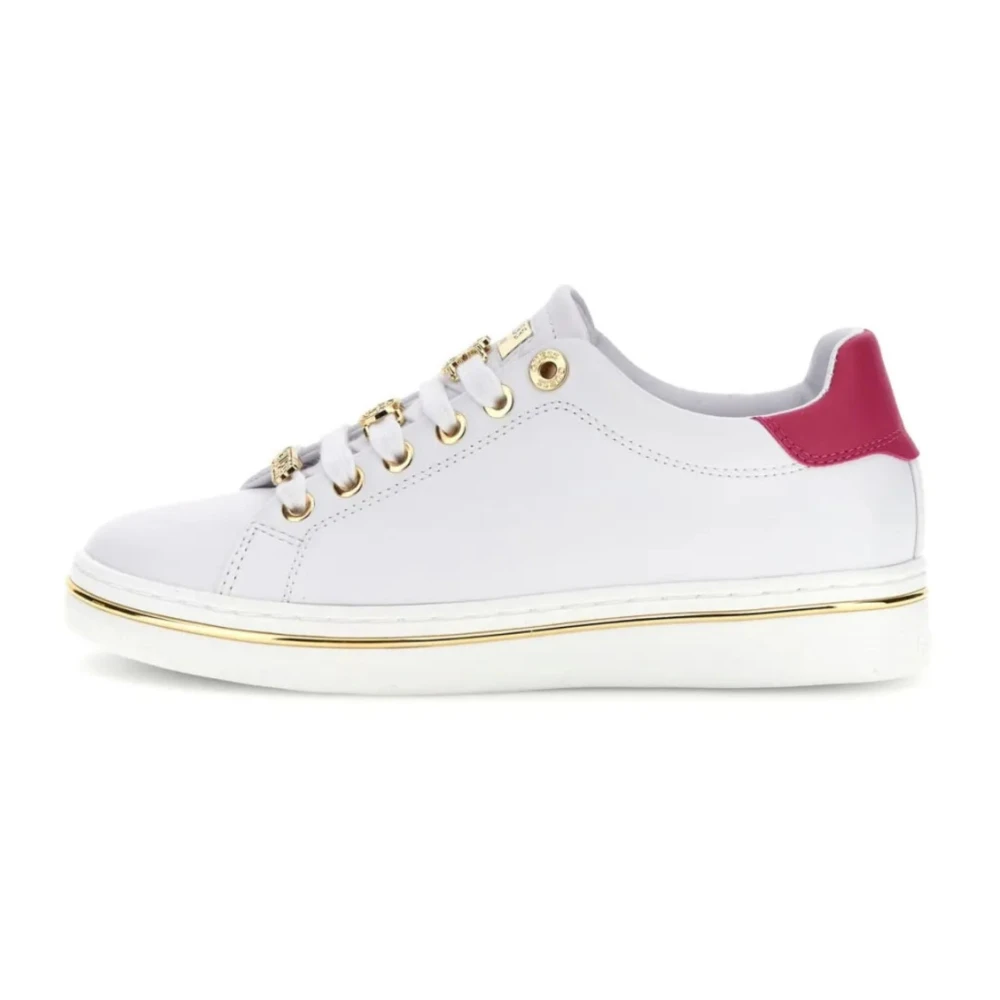 Guess Casual Sneakers med Färgglada Insatser White, Dam