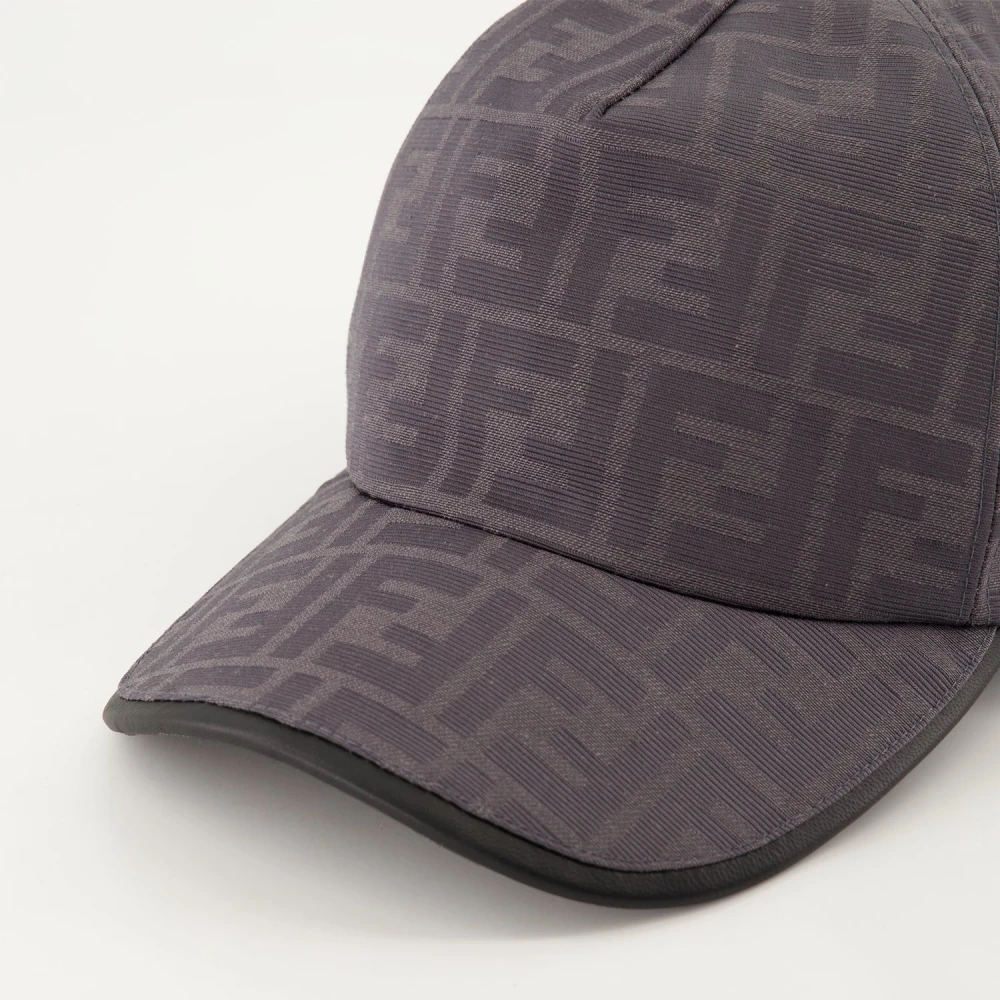 Fendi FF Collectie Canvas Bedrukte Pet Gray Heren