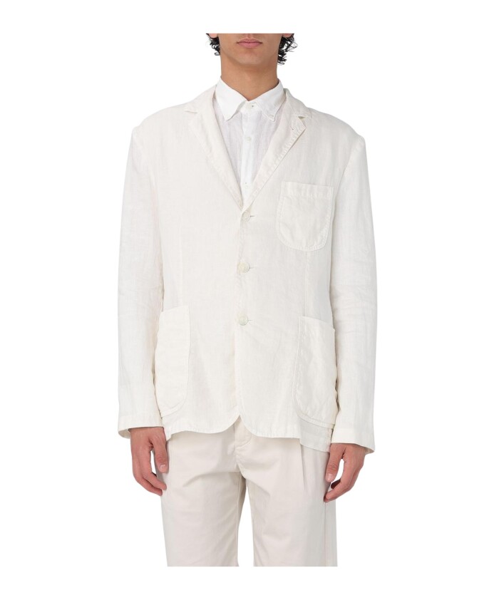 blazer-en-lin-blanc-coupe-classique