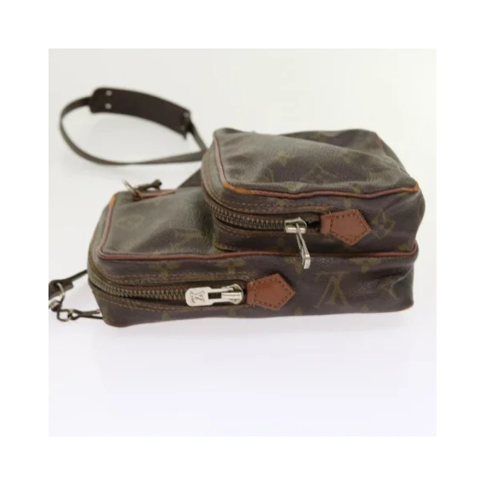 Louis Vuitton Vintage Pre-owned Canvas shoulder-bags Brown Dames