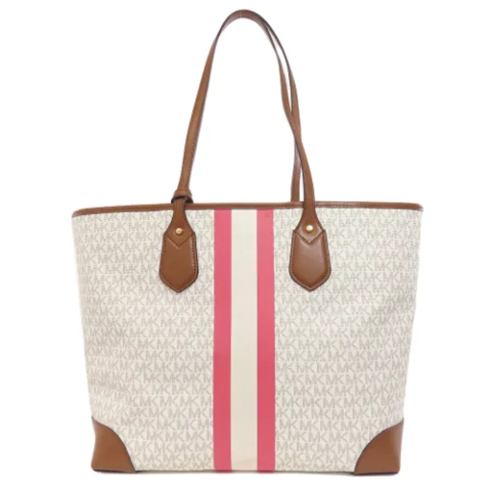 Michael Kors Pre-owned Plastic shoulder-bags White Dames